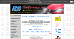 Desktop Screenshot of fahrschule-cuxland.de